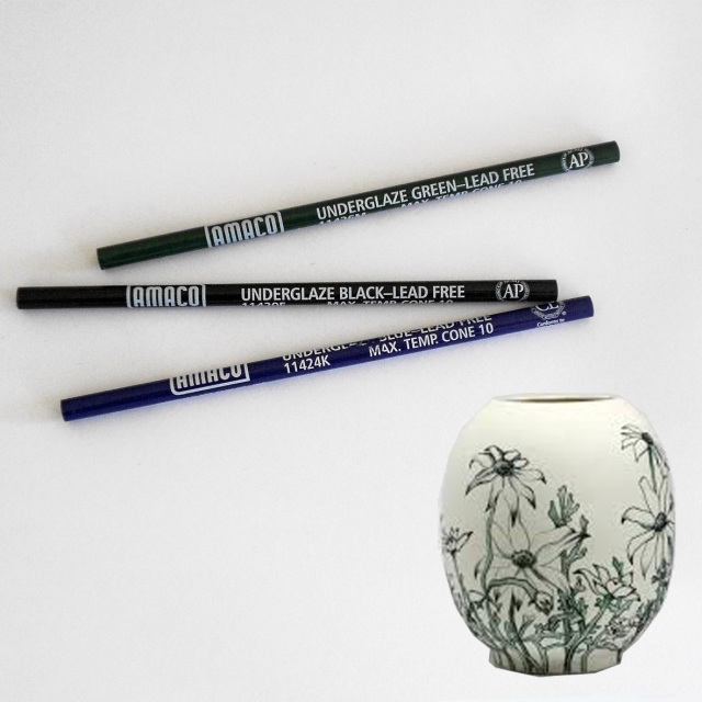 Underglaze Decorating Pencils - Mid-South Ceramics
